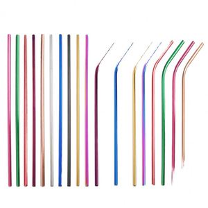 Bar <b>Accessories</b> Modern 316 Customized <b>Gold</b> Drinking Bent Reusable Retractable Eco-Friendly Drinking Tools - Product Image 2
