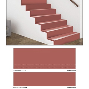 Vistaar Thương Hiệu Xuất Khẩu Chất Lượng Ngoài Trời Trong Nhà Toàn Thân Đáng Yêu Đất Sét 4 Feet Bước Riser Matt Sứ Không Trượt Sàn Gạch Cầu Thang - Product Image 1