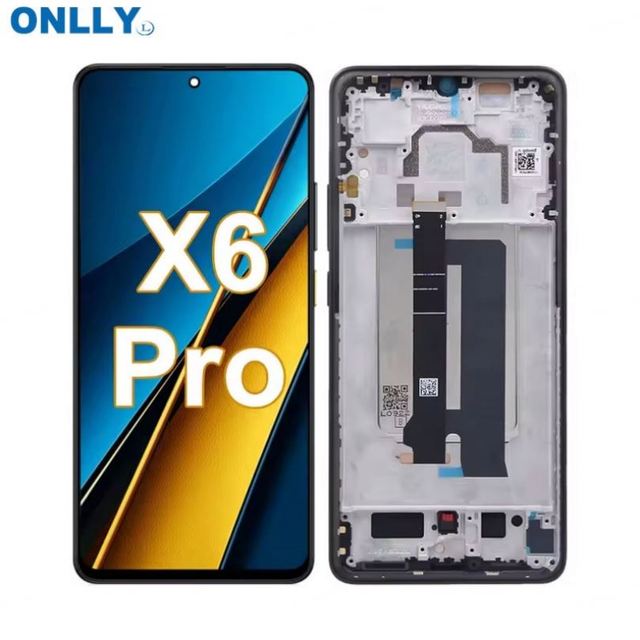 100% NEW OEM AMOLED Pantalla Replacement for Xiaomi Mi Poco X6 X6Pro 5G Lcd Display Touch Screen Digitizer Assembly