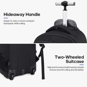Factory Wholesale Latest Four <b>Wheel</b> <b>Travel</b> <b>Bags</b> on <b>Wheels</b> Wheeled Duffel <b>Bag</b> Rolling Duffle <b>Bag</b> <b>With</b> Back Strap - Product Image 5