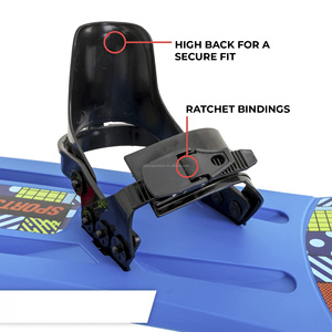 Planche <span class=keywords><strong>de</strong></span> <span class=keywords><strong>ski</strong></span> <span class=keywords><strong>de</strong></span> course pour débutants en HDPE, fond lisse rainuré, écologique, pliable, longue, contrôle <span class=keywords><strong>de</strong></span> vitesse, hiver - Product Image 5