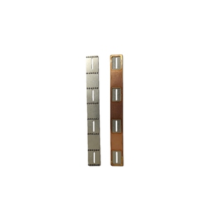 <b>Copper</b> Nickel Clad Busbar, Custom Battery Connector <b>Strip</b> for 18650 21700 32650 33140, 1x4 1x6 1x7 1x8 Li-ion Pack Fabrication - Product Image 1