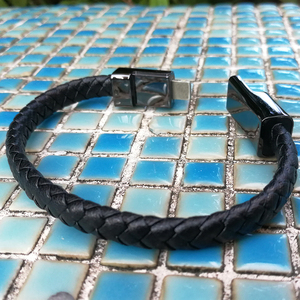 En Cuir véritable Tressé magnétique de charge rapide bracelet <span class=keywords><strong>chargeur</strong></span> câble usb pour <span class=keywords><strong>iphone</strong></span> - Product Image 4