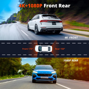 3 inch Mini Ultra HD 4K Dash Cam phía trước và phía sau Dual <span class=keywords><strong>camera</strong></span> hỗ trợ ADAS Wifi GPS & ứng dụng điều khiển hỗ trợ thời gian trôi đi ghi âm - Product Image 3