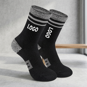 Crew Reinforced Heel & Toe Cotton Blend Womens <b>Socks</b> Taiwan Made Wear-Resistant Mid-Calf Durable Daily Ladies <b>Socks</b> - Product Image 1