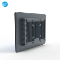 Nuevo diseño 15/17/19 pulgadas aleación de aluminio montaje en pared Panel Industrial PC Win7 Win10 Linux pantalla táctil integrada clasificación IP65