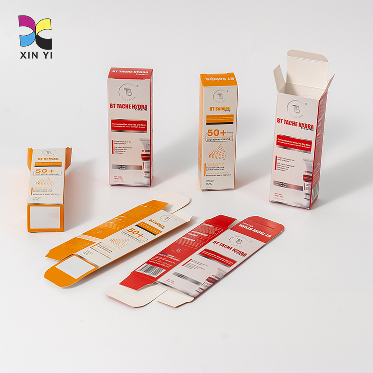 Customized Durable Folding Packaging Printing Service Tuck Paper Boxes Printing Packaging