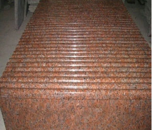 Baldosas de Granito Rojo Chino para Pisos, Adoquines Interiores y Exteriores, Granito <span class=keywords><strong>Porino</strong></span> - Product Image 2