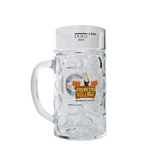 2025 Biểu Tượng Tùy Chỉnh Oktoberfest Đức Bia Quà Tặng Cổ Điển 2 Pint 500Ml Bia Ly Cốc 40Oz Công Suất - Product Image 1