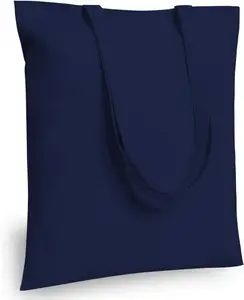 Borsa da donna di lusso pesante in tela di cotone eco-friendly impermeabile resistente e riutilizzabile borsa a tracolla per la spesa