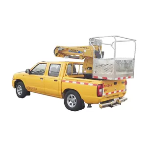 HAOY 10m aerial work mini truck with working platform for high altitude work