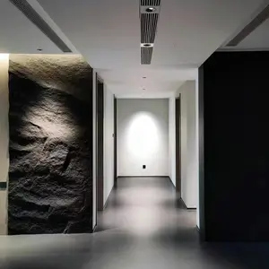 JUSTONE di alta qualità interno PU onda finta pietra muro pannello macchina per Hotel