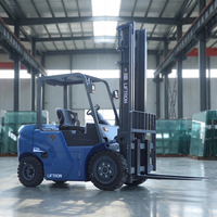 Montacargas Eléctrico Contrapesado de 2.5T Liftron con Batería de Iones de Litio y Neumáticos Sólidos para Manejo y Almacenamiento de Equipos en Parques Industriales
