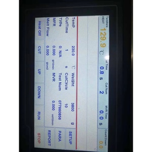 ISO1133 D1238 ASTM เครื่องทดสอบ MFR MVR เครื่องทดสอบอัตราการไหลละลายยางพลาสติก - Product Image 5