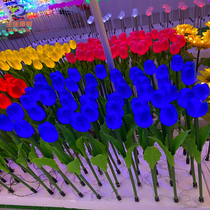 Lampes LED d'extérieur étanches IP65 en forme <span class=keywords><strong>de</strong></span> fleurs artificielles, vente chaude, bulbes <span class=keywords><strong>de</strong></span> tulipes fraîches à planter, magnifiques bulbes <span class=keywords><strong>de</strong></span> fleurs en gros - Product Image 3