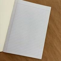 Carnet d'exercices A4 personnalisable OEM d'usine, 128 pages lignées avec marge, pour étudiants, faible MOQ, vente en gros en vrac pour l'Afrique