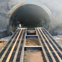 Chariot à tunnel de conception libre Chevalet à arc inversé Machines de construction durables Q235B Système hydraulique importé