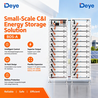 Système de stockage de batterie LiFePO4 DEYE BOS-A 54-161 kWh pour le stockage d'énergie solaire commerciale avec protection BMS intelligente
