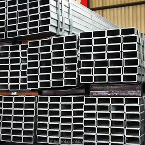Tuyau en acier galvanisé <span class=keywords><strong>noir</strong></span> carré et rectangulaire soudé SMAW, tuyau en acier durable pour la construction de structures en acier - Product Image 3