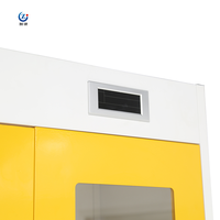 Armoire industrielle tout acier pour bouteilles de gaz, anti-explosion, avec alarme intelligente