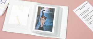 Mini Álbum de Fotos de <span class=keywords><strong>3</strong></span> Pulgadas con 32 Bolsillos y Llavero para Tarjetas Fotográficas de K-pop, Carpeta para Tarjetas de Fotos K-pop, Mini Álbum de Recortes con Llavero - Product Image 3