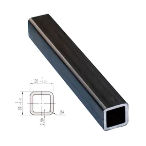 High Quality Customized Fiberglass Products Pultrusion Frp Grp Round Square Hollow Tube
