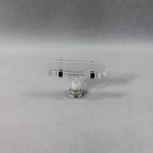 Portaetiquetas de Plástico Transparente con Clip POP, Soporte de Exhibición para Almacenamiento y Suministros de Supermercado - Product Image 2