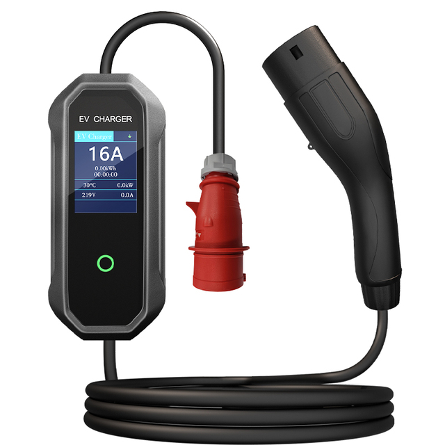 Portable EV Charger 11kw Type 2 3 Phase 10a/16a