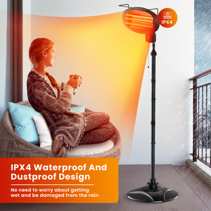 Calentador Infrarrojo para Exteriores, Resistente al Agua, para Patio, Jardín, Sala de Estar, con 3 Tubos Halógenos y Repuestos Gratuitos - Product Image 4
