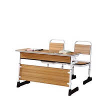Meubles de bureau et d'école pliables modernes en bois durables Ensemble de bureaux et de chaises pour étudiants