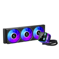 OEM ODM Gamer-X S360 Enfriador de CPU líquido de aluminio 360/240mm Blanco con rodamiento de cerámica LED ARGB 320W para PC DIY