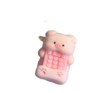 Juguete Antiestrés de Silicona con Forma de Cerdo de Dibujos Animados, Textura de Cemento, Rebote Lento, Venta al Por Mayor - Product Image 5