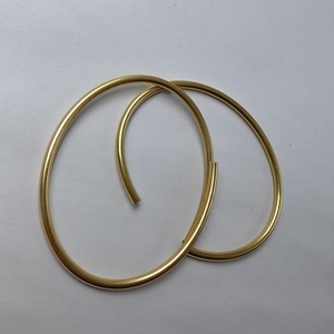 Brazalete de uñas abierto de temperamento clásico 750 de oro de 18 quilates de alta calidad para pulsera tornillo de moda <span class=keywords><strong>Simple</strong></span> para pulsera para mujer - Product Image 2