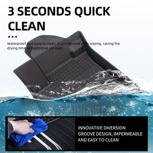 Venta al por mayor impermeable 3D TPE coche alfombrillas alfombra coche alfombrillas suelo revestimiento para <span class=keywords><strong>Honda</strong></span> Civic Hatchback Civic Si Civic tipo R - Product Image 3