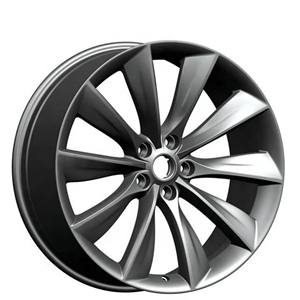 Jantes en alliage <span class=keywords><strong>Uberturbine</strong></span> 18 19 20 21 pouces 5x114.3 pour <span class=keywords><strong>Tesla</strong></span> Model 3 Model Y, noir mat, multi-branches, jantes de voiture pour passagers - Product Image 5