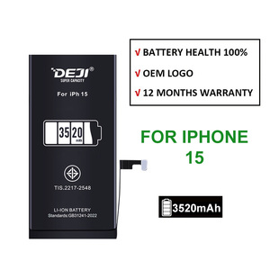 DEJI Usine Échantillon Gratuit Batterie Mobile De Télé<span class=keywords><strong>phone</strong></span> Portable Pour Télé<span class=keywords><strong>phone</strong></span> 15 <span class=keywords><strong>Bateria</strong></span> De Remplacement - Product Image 2
