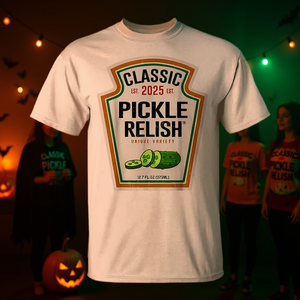 T-shirt Pickle Relish Condiment pour déguisement d'Halloween, tenue de groupe - Product Image 3