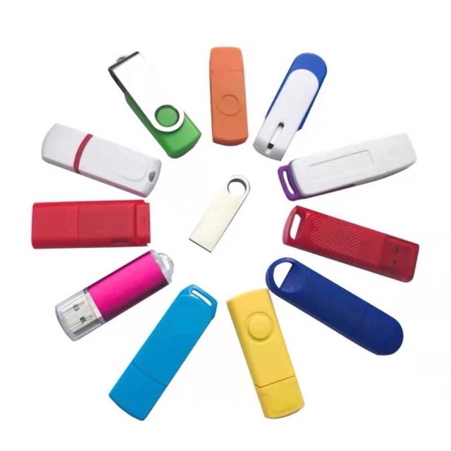 Small-Capacity Metal USB Flash Drive 1G/2G/4G/8G Custom Logo Engraving No Encryption 1-Year Warranty Company Trade Show Gift