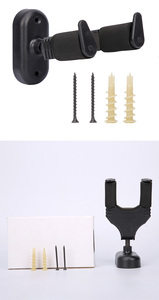 Soporte de guitarra Kabat, accesorios musicales, gancho de pared con bloqueo automático, soporte ajustable para guitarra. - Product Image 6