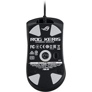 Souris de jeu optique Rog Keris P509 en gros, 6 boutons programmables, pour droitier, noire - Product Image 2