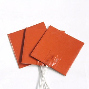 Kunden spezifische 150W LKW Silikon Wärme kissen 12V 48V Batterie Heizkissen Batterie Heizung mit Thermostat - Product Image 6