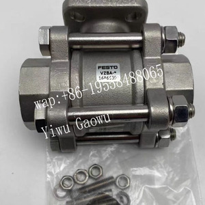 Original FESTO VZBA-1/4″-GG-63-T-22-F0304-V4V4T Kugelhahn 1686625 2-Wege Industrie-Kugelhahn - Product Image 1