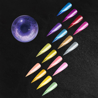 Nouveau style – Kit de vernis gel semi-permanent 15 ml translucide, couleurs gel, sans HEMA, durcissement LED, effet magnétique, pour ongles œil de chat DIY