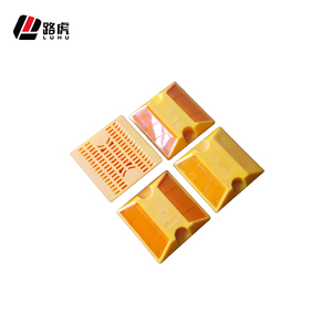 राजमार्ग चिंतनशील प्लास्टिक बिल्ली आँखें उठाया फुटपाथ मार्कर यातायात सुरक्षा रोड स्टड - Product Image 4