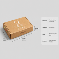 Producer Triplex Kraftboard Tough Solid Green Recyclable Carbon-neutral Freight Corrugated Airplane Mailer Box Free Sample