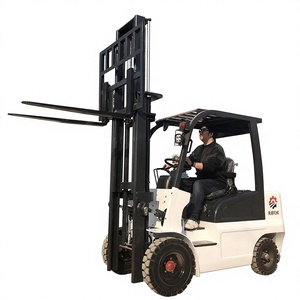 2.5 Ton Mini Elektrikli Forklift Akülü 4 Tekerlekli Hidrolik İstifleyici Çiftlik Restoran Depo Malzeme Taşıma İçin - Product Image 1