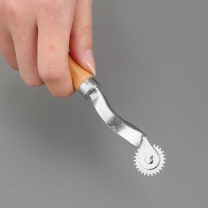 Tessuto di cuoio leggero seghettato ruota di tracciamento per i progetti fatti a mano superficie liscia utensile a mano - Product Image 3