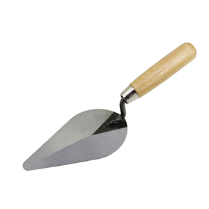 Nhà Sản Xuất Bán Hàng Trực Tiếp <span class=keywords><strong>Trowel</strong></span> Vòng Đầu Masonry Dao Công Cụ Xây Hình Bầu Dục <span class=keywords><strong>Trowel</strong></span> Chỉ Tay Cầm Bằng Gỗ Gạch Dao - Product Image 3