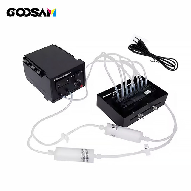 I3200 Dx5 Xp600 L1800 L805 Printhead Washer Uv Eco Solvent DTF Ink Clogged Print Head Cleaner Cleaning Kit Machine for epson