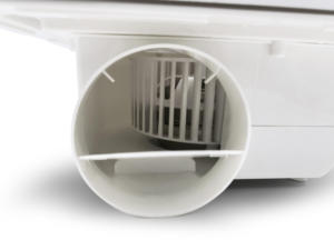 Ventilatore Centrifugo Quadrato per <span class=keywords><strong>Soffitto</strong></span>, Diffusore d'Aria in Lega di Alluminio con Pale Regolabili e Cuscinetti <span class=keywords><strong>a</strong></span> Sfera - Product Image 6